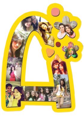Citystore.in, Photo Frame, Alphabet Cut Collage Frame 32 (12*16 inch) , City Store