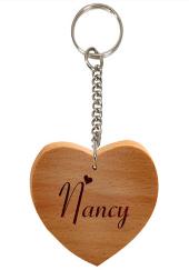 Citystore.in, Key Chain, Wooden Heart Key Chain, City Store,