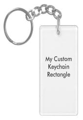 Citystore.in, Key Chain, Steel Rectangle Key Chain, City Store,